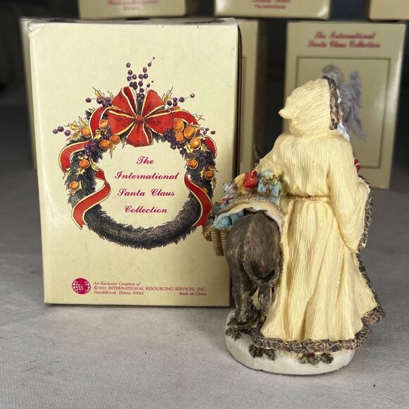The International Santa Claus Collection Samichlaus Switzerland Figurine 1993 - Picture 4 of 9